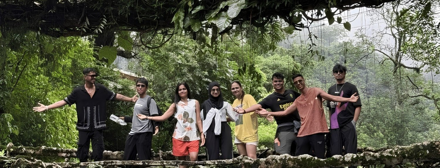 Meghalaya Backpacking Tour – Krem Chympe, Dawki, Waterfalls & Living Root Bridge